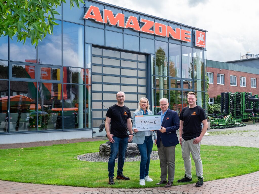 AMAZONE Betriebsfest zu Gunsten gecko e.V.
